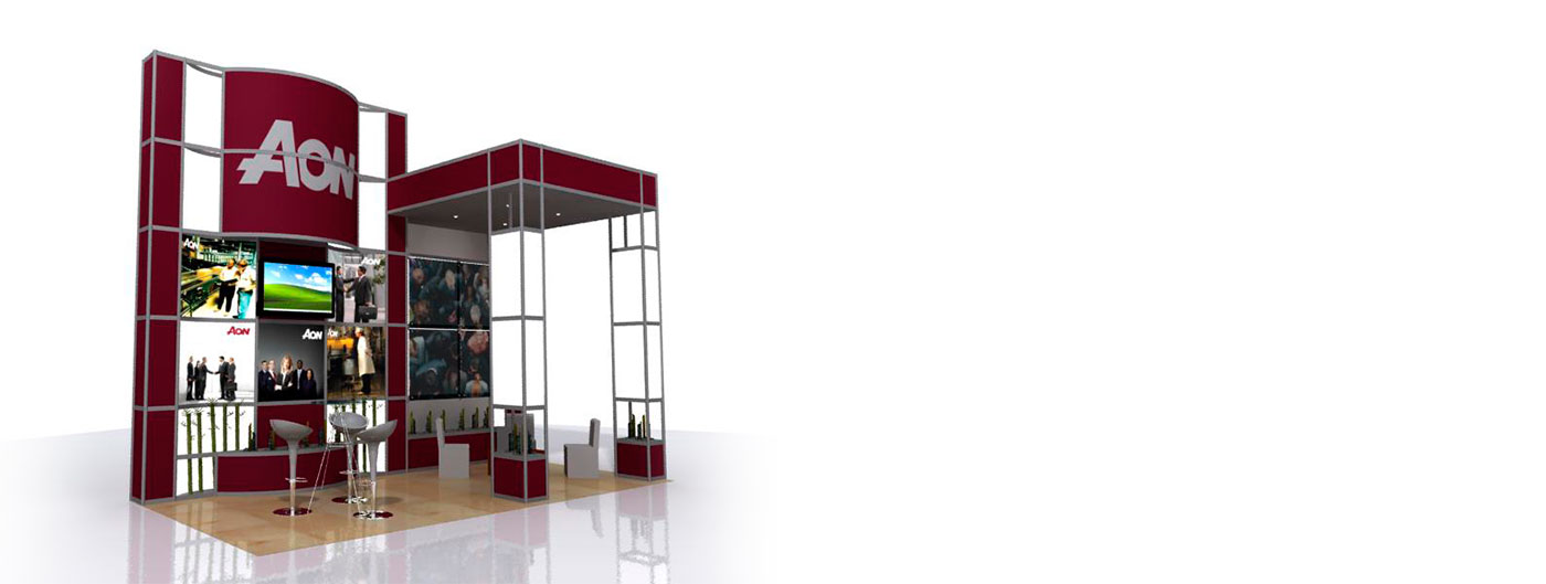 Stand sistema para exposición